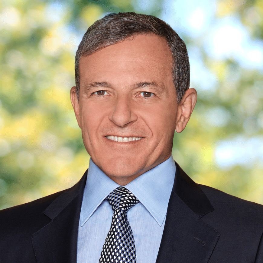 Robert Allen Iger, more commonly known as Bob Iger, is an American businessman who is executive chairman and former CEO (2005-2020) of The Walt Disney Company.