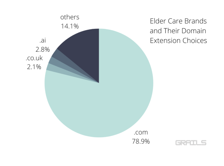 Elder Care Startups and Their Domain Choices