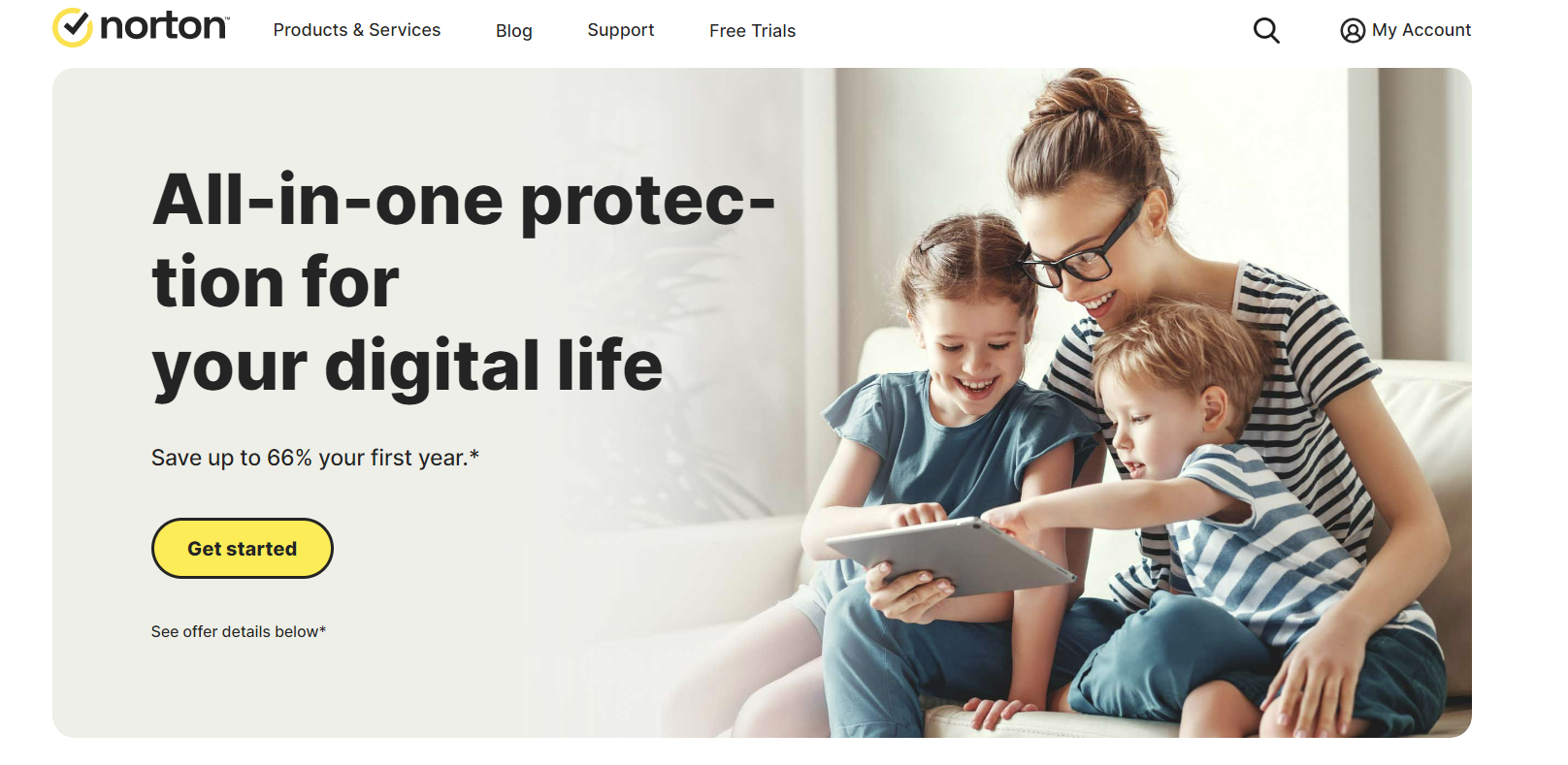 Norton Family equips parents with tools to monitor their children's internet activity and help them stay safe and focused.
