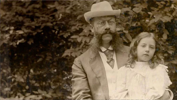 Emil Jellinek and his daughter Mercedes