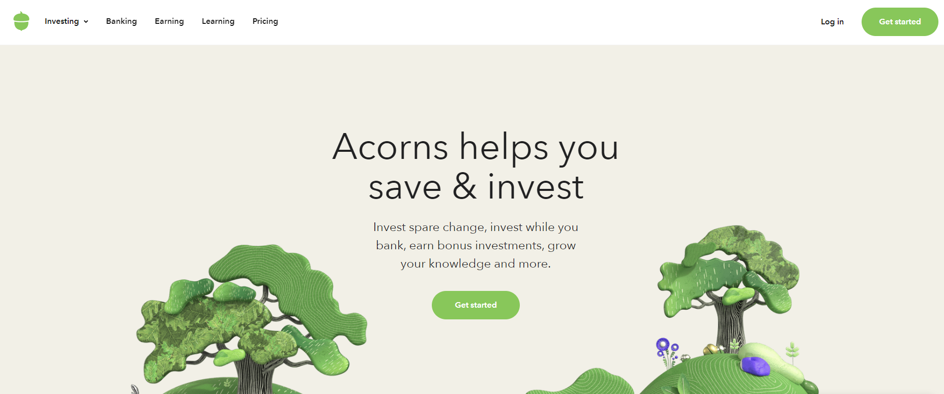 Acorns, a fintech company