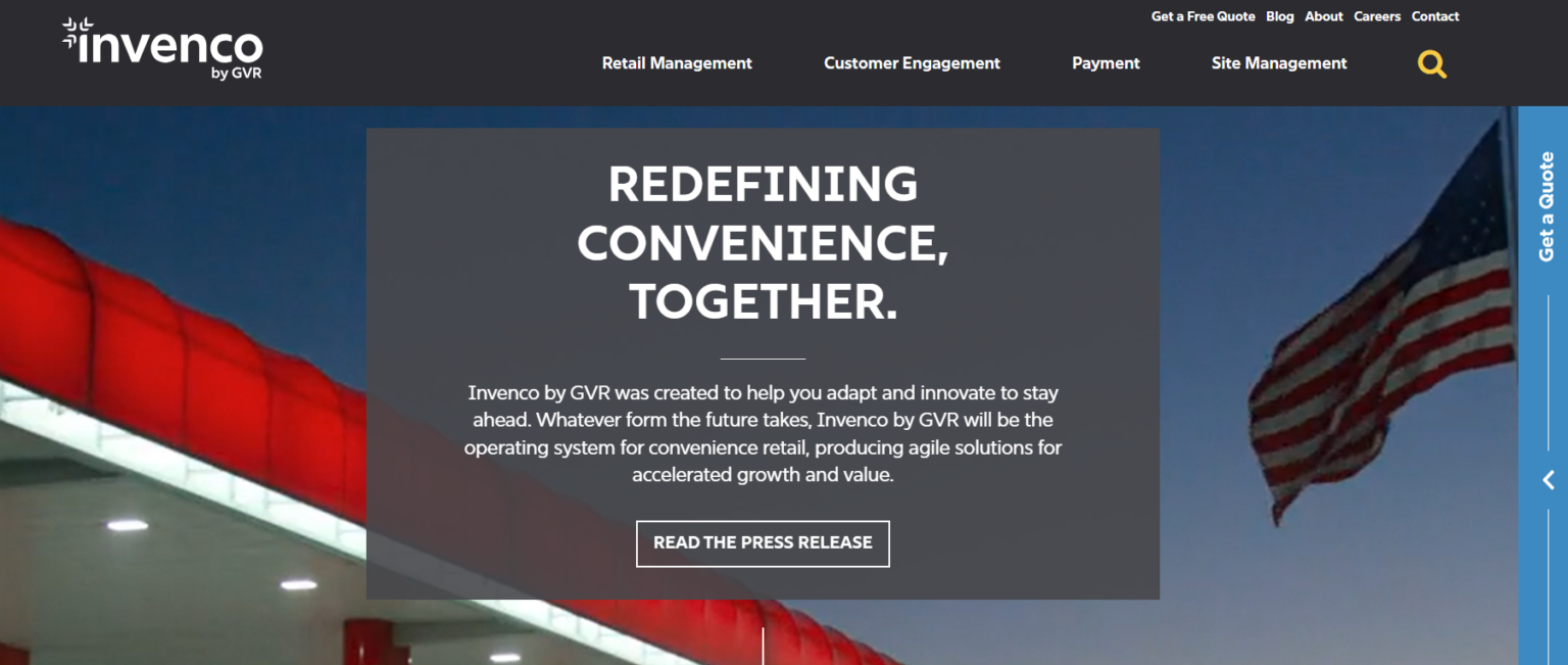 Gilbarco Veeder-Root has rebranded as Invenco by GVR