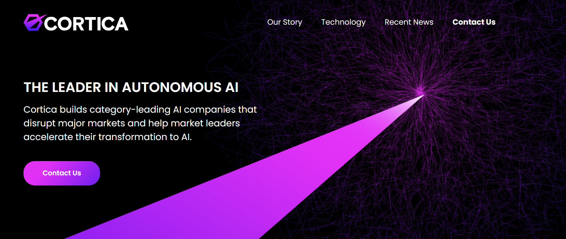 Cortica is a leading tech company in the field of Autonomous AI. 
