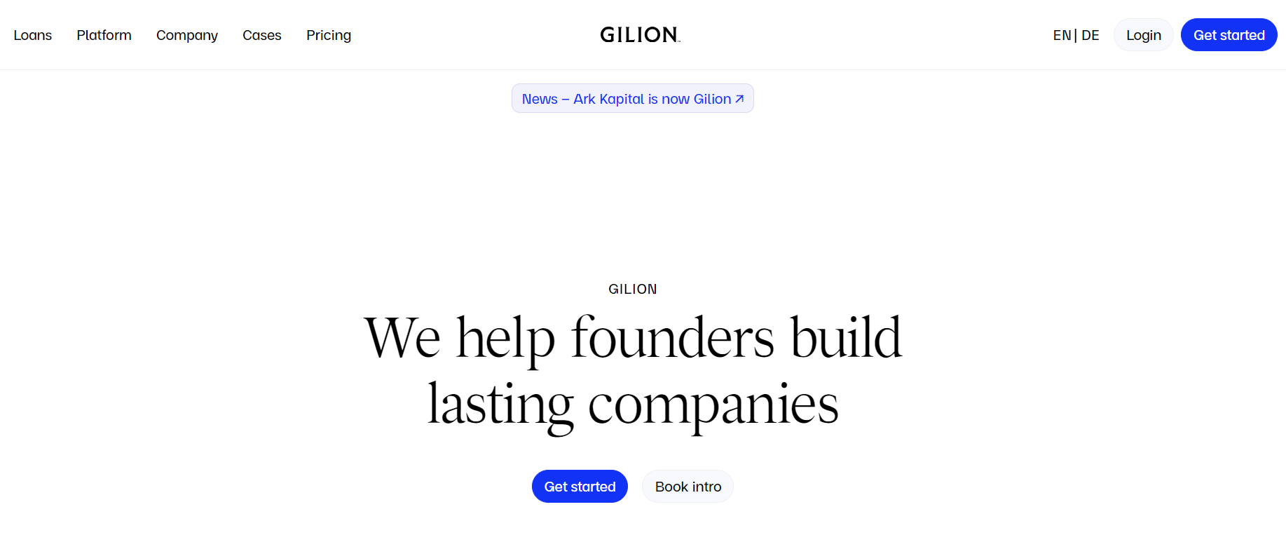 Ark Kapital Rebrands to Gilion