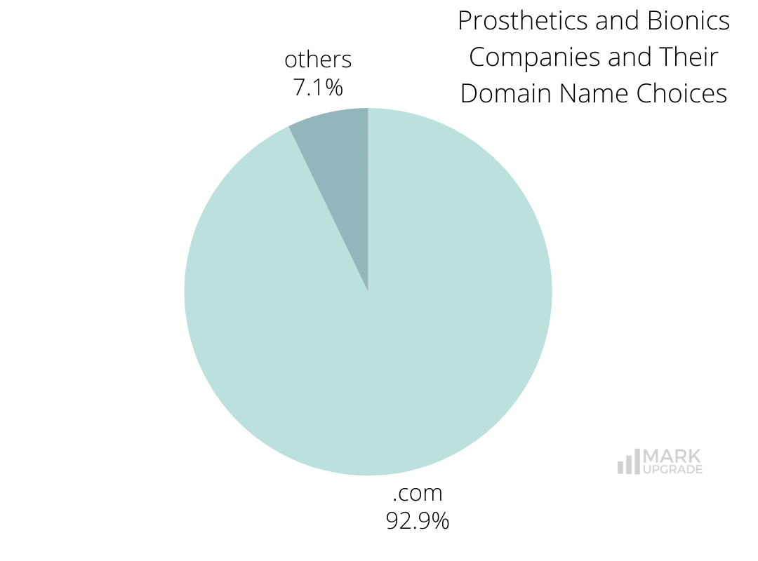 Prosthetics and Bionics Companies and Their Domain Name Choices