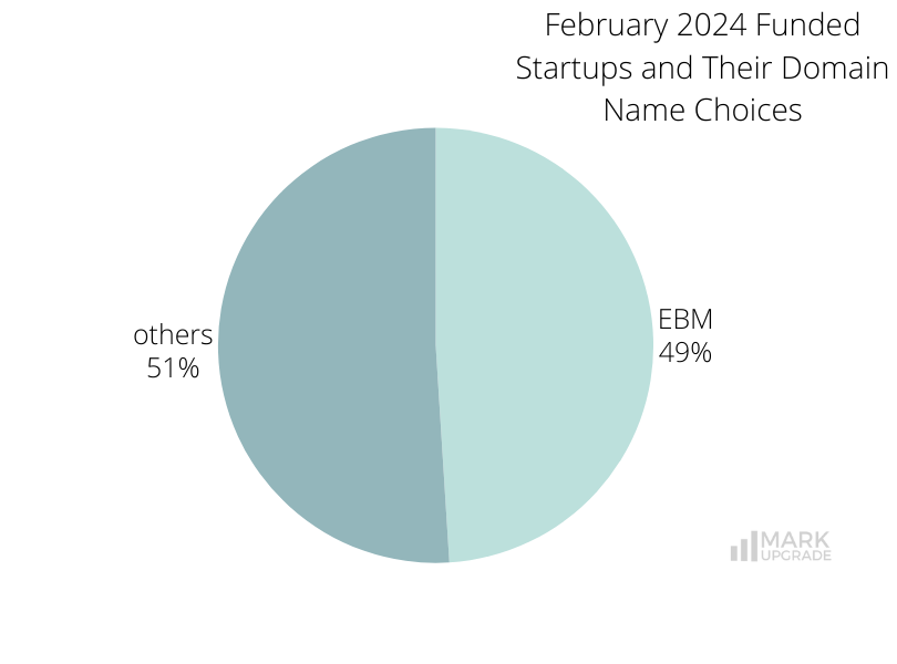February 2024 Funded Startups and Their Domain Name Choices