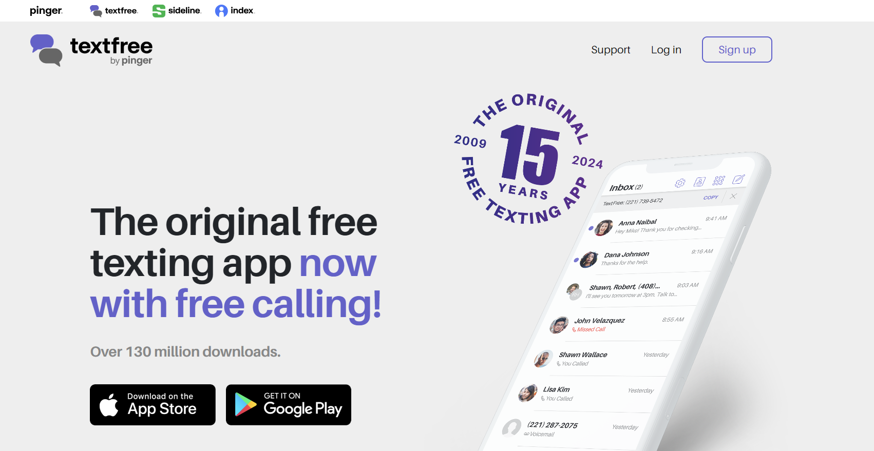 TextFree Upgrades to TextFree.com: Celebrates Its 15th Anniversary ...